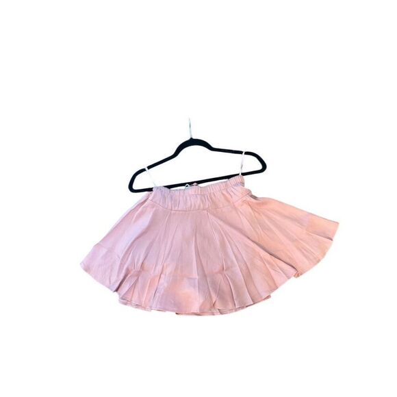 She + Sky Women's Standard Pink Wrap Skort Size S Casual Adjustable Tie Waist - Picture 4 of 6